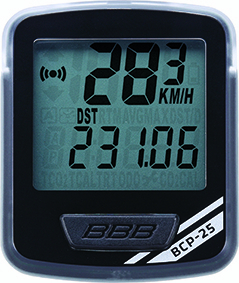 BBB BCP-25 NanoBoard 7 Kerékpár Computer - fekete - ezüst